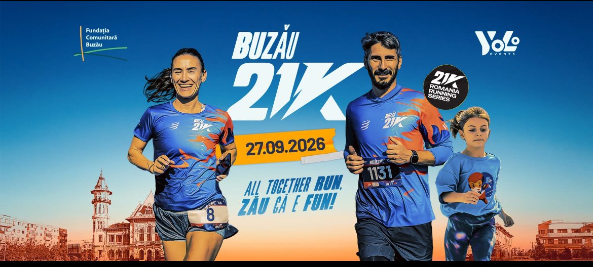 Buzău 21K – semimaratonul orașului