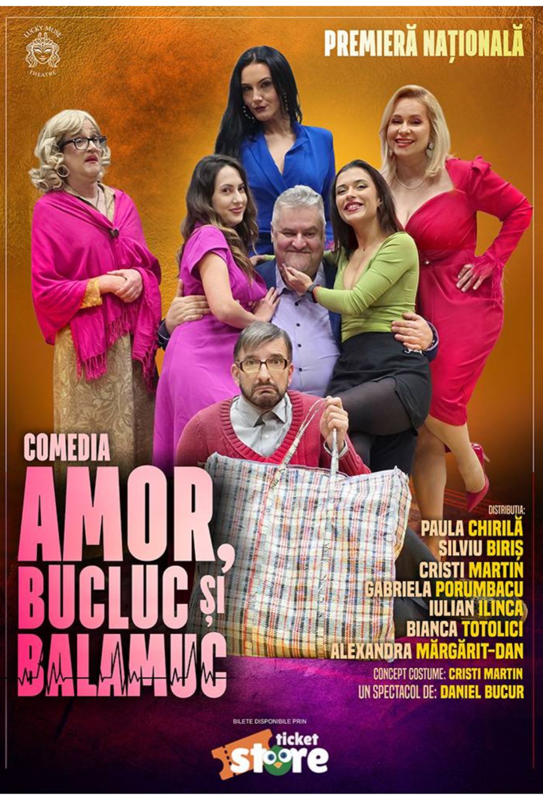 „Amor, Bucluc și Balamuc” revine la Buzău pe 27 octombrie 2026