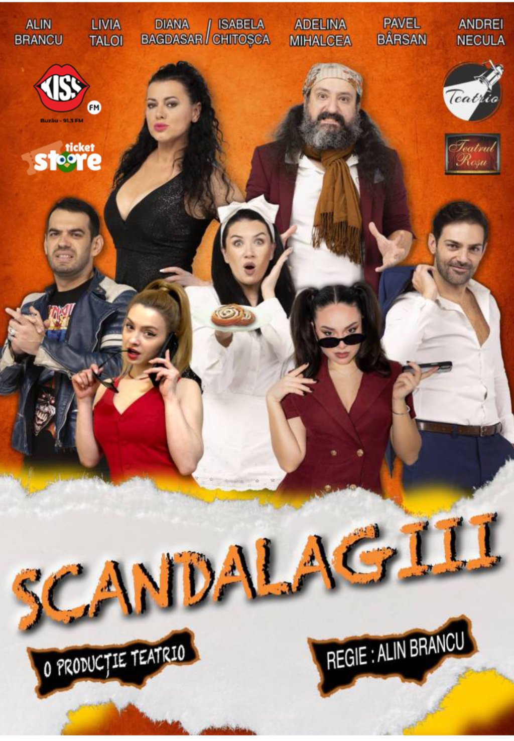 Scandalagiii – spectacol de teatru (Buzău 2026)