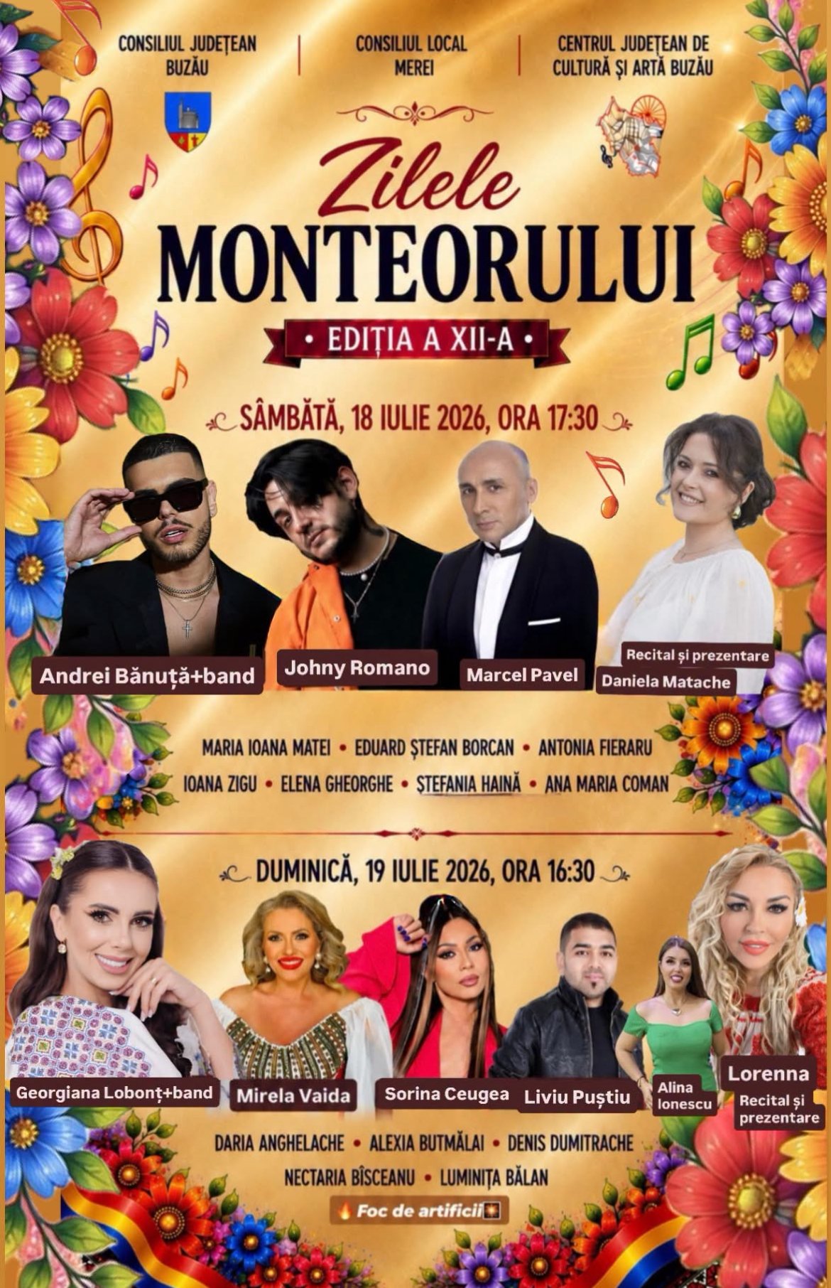 Zilele Sărata Monteoru – Sărbătoarea stațiunii (Buzău, 2026)