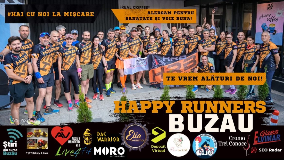 Happy Runners Buzău – alergarea care aduce oamenii împreună!