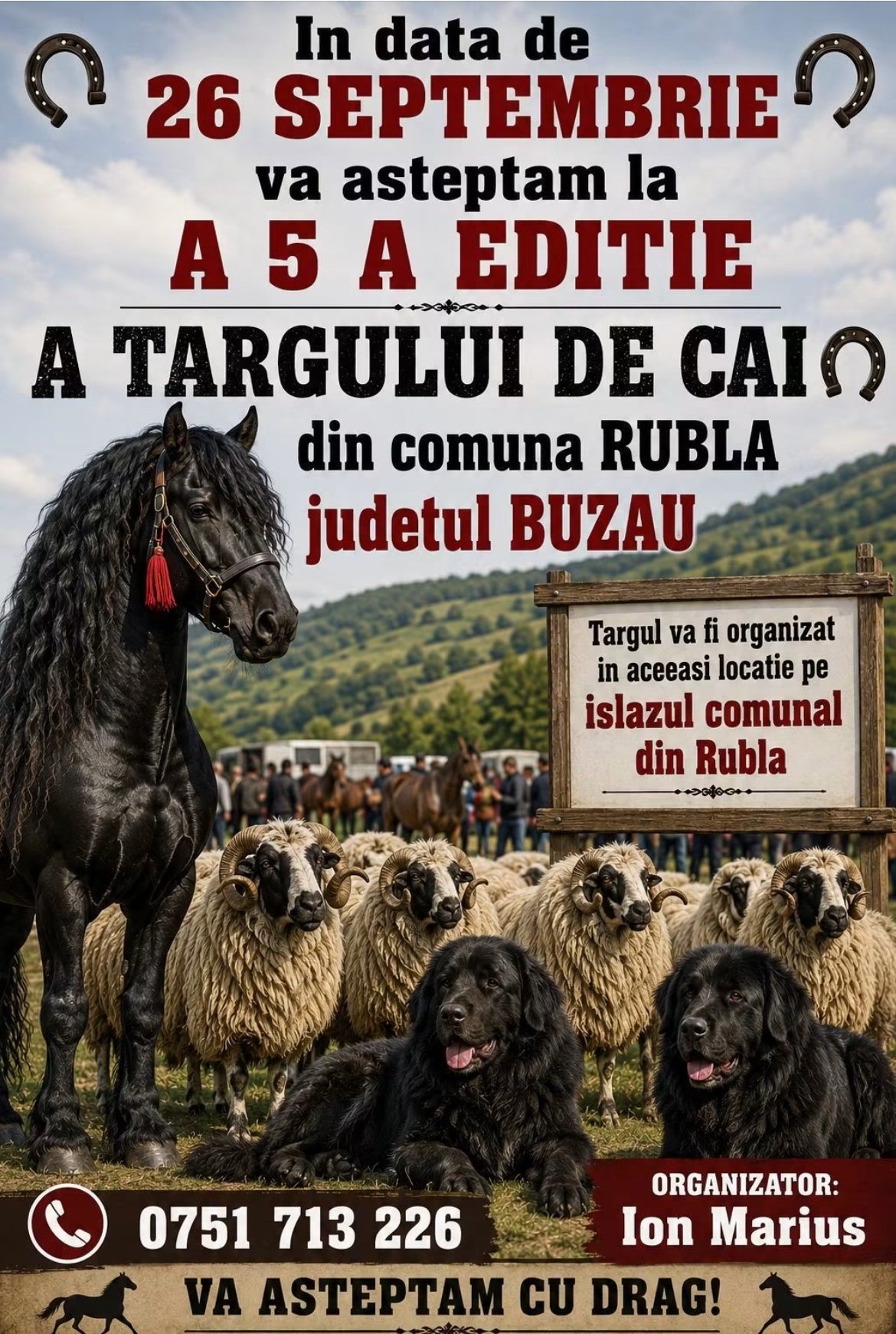 A V-a ediție a Târgului de Cai din Rubla – tradiție, pasiune și eleganța cailor de poveste