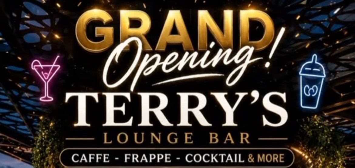 Grand Opening Terry’s Lounge Bar – distracție pe terasa Shopping City Buzău!