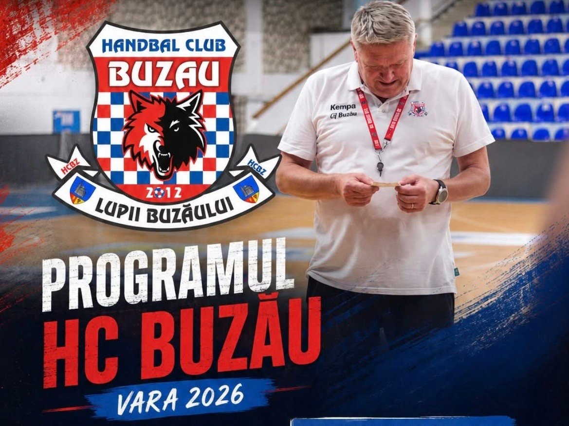 HC Buzău – Programul meciurilor de pregătire înainte de noul sezon 2026/2027