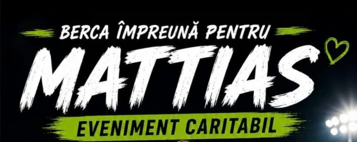 Turneu caritabil de tenis de picior 3 vs 3 la Elite Sports Club Berca – Împreună pentru Mattias ❤️